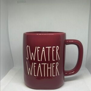 Red Sweater Weather Mug